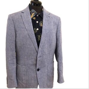 NWT* BANANA REPUBLIC Men's Size Slim Fit LINEN Sports Jacket